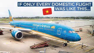 TRIPREPORT  Vietnam Airlines ECONOMY  Boeing 7879  Ho Chi Minh City  Hanoi [upl. by Rehttam952]