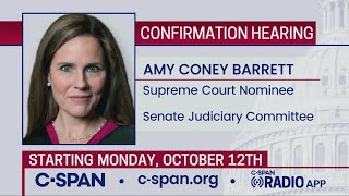 Confirmation hearing for Supreme Court nominee Judge Amy Coney Barrett Day 1 [upl. by Clymer948]