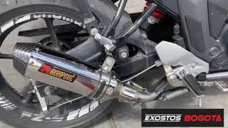 Yamaha FZ 20 Se va con full system  salida de escape Akrapovic EXOSTOS BOGOTÁ [upl. by Nailluj826]