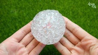 투명 피쉬볼 슬라임  Fishbowl Slime  SLIME ASMR 186 [upl. by Cerellia642]