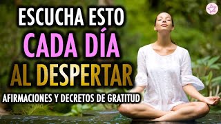 🌤🙏🏻 Afirmaciones y Decretos Positivos Para Empezar Bien El Día 💜🤩 Motivación Para La Mañana [upl. by Airekahs]