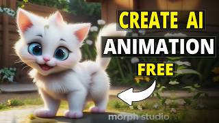 Free Ai Animation Video Generator With Lip Sync  Morph Studio AI Tutorial [upl. by Grissom196]