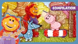 Draw Fairytales with Squigglet  Get Squiggling FULL EPISODE Compilation  60 mins [upl. by Reginauld]