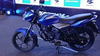 New Bajaj Discover 125 2018 LED Walkaround in Hindi  MotorOctane [upl. by Ramat]