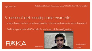 5 netconf getconfig code example [upl. by Barra]