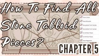 Chapter 5  How To Find All Ancient Tabloid Pieces  Good Pizza Great Pizza  Stone Tabloid Pieces [upl. by Woodrow132]