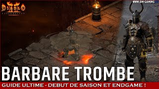 Barbare Trombe le guide ultime début de saison et endgame  Diablo 2 Resurrected [upl. by Daigle969]