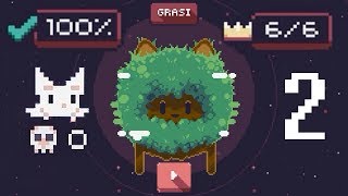 Cat Bird World 2 Grasi  All Crowns 100  Gameplay Walkthrough iOSAndroid [upl. by Eilis]