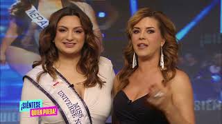 Alicia Machado y Miss Nepal Juntas Por Primera Vez [upl. by Serrell]