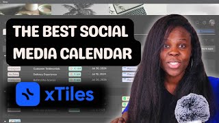 Content Calendar Xtiles Tutorial  Free Template [upl. by Esinej]