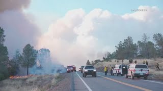 Park Fire in Butte Tehama counties Wildfire grows leaves destruction in its path [upl. by Alyakim609]