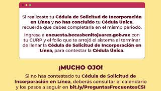 Llena la Cédula Única junto con la Cédula de Solicitud de Incorporación en línea [upl. by Tilney]