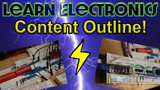 Outline for Learning Electronics  Learn Electronics for Beginners [upl. by Yer751]