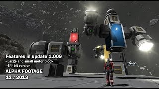 Space Engineers  64bit version large and small Rotor [upl. by Ettennat]