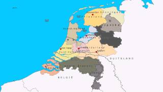 Topografie Provincies hoofdsteden en wateren van Nederland [upl. by Max819]