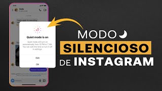 🔇⚫️ Cómo activar el MODO SILENCIOSO en INSTAGRAM  Nuevas funciones de INSTAGRAM 2023 [upl. by Enajaras]