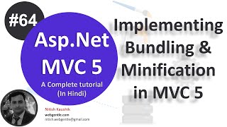 64 Bundling and Minification in MVC  mvc tutorial for beginners in net c  MVC By Nitish [upl. by Calli893]