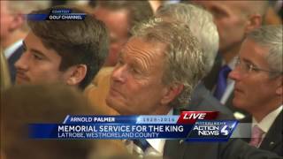 Arnold Palmer Memorial Service Part 4 [upl. by Valenza]