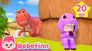 Welcome to Dino Worldㅣ Bebefinn Songs CompilationㅣNursery Rhymes for Kids [upl. by Oletha266]