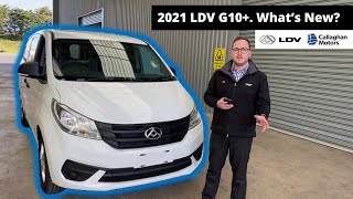 2021 LDV G10  Whats new [upl. by Anisamot710]