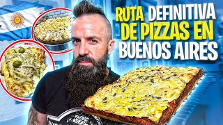 LA RUTA DE PIZZAS MÁS COMPLETA DE BUENOS AIRES ¿QUIÉN HACE LA MEJOR FUGAZZETA [upl. by Adaiha]