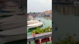 ship traveling  From Peschiera del Garda to Sirmione  subscribe for complete video [upl. by Cindra692]