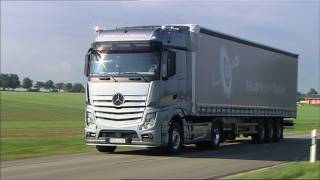 NEU Mercedes Actros 2012  Testfahrt [upl. by Orme554]