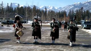 Canadian Bagpipes  Mairis Wedding  Barren Rocks of Aden [upl. by Sitsuj]