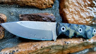 TKELL KNIVES RAIDER from the streets to the mountain youll be happy you have this blade [upl. by Kcub385]