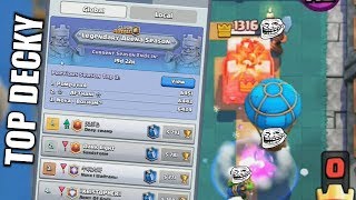 TOP GLOBÁLNE DECKY  Clash Royale  Lets Play [upl. by Gothart]