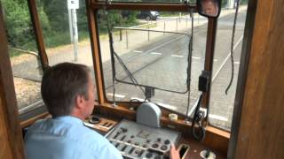 Straßenbahn in Jena Sonderfahrten zum Tag der offenen Tür 2012 [upl. by Eillod]