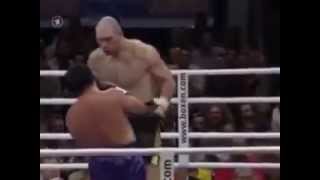 nikolai valuev quotrussian giantquot highlights [upl. by Hurff]