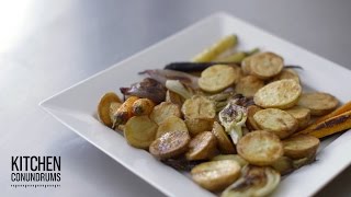 How to Roast Perfectly Crisp Vegetables  Kitchen Conundrums with Thomas Joseph [upl. by Uy]