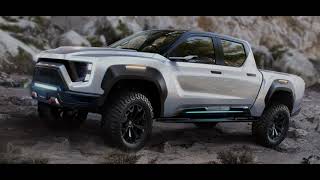 Nikola Reveals the Badger Most Advanced Electric Pickup Truck With 600Mile Range [upl. by Gardell379]