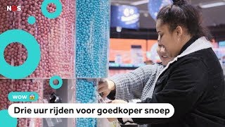 Noren gaan naar het buitenland om goedkoper snoep te kopen [upl. by Drucie190]