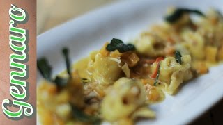 Squash Tortellini with Gennaro [upl. by Melliw]