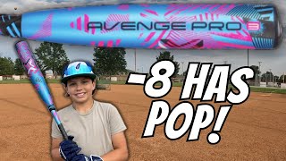 AXE AVENGE PRO 3 Bat Review  THIS BAT HAS POP AxeBat [upl. by Alvord]