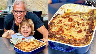 LA LASAGNA QUELLA VERA Ragù Besciamella e Pasta Fatti in Casa  Ricetta di Chef Max Mariola [upl. by Leibrag]