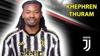 KHEPHREN THURAM  Welcome To Juventus 2024 ⚪⚫ Magic Tackles Skills Defense amp Passes  Nice HD [upl. by Eivets362]