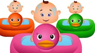 Five Little Babies Bathing In A Tub And More  JamJammies Nursery Rhymes amp Kids Songs [upl. by Stewardson]