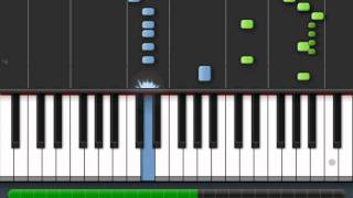 PIANO TUTORIALCalabria Destination Piano Synthesia [upl. by Columba825]