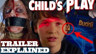 Childs Play 2019 Trailer Breakdown  Easter Eggs [upl. by Aimik]