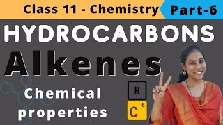 Chemical properties of alkenes  Hydrocarbons class 11 chemistry  NEET JEE  CBSE [upl. by Tilden201]