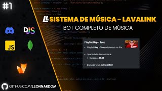 1 Criando Bot para Discord  Sistema de Música [upl. by Ariom]