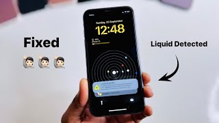 Liquid Detected in lightning connector  Charging not available iPhone Problem [upl. by Jacobine516]