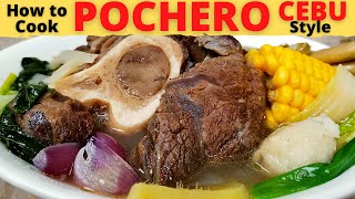 POCHERO de CEBU  Pochero Cebu Style Inspired Recipe  BEEF Stew Recipe [upl. by Drida572]