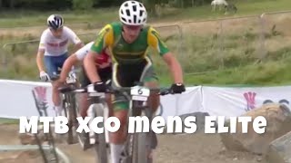 MENS XCO UCI Mountain Bike Crosscountry World Championship Glasgow 2023 [upl. by Estevan]