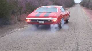 chevelle 383 burnout [upl. by Derdle]