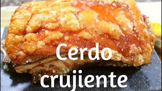 Cerdo crujiente al Horno con Cristobal [upl. by Lacefield585]