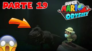 Este DINOSAURIO nos quiere COMEEEER D  Capítulo 19  Super Mario Odyssey [upl. by Guss593]